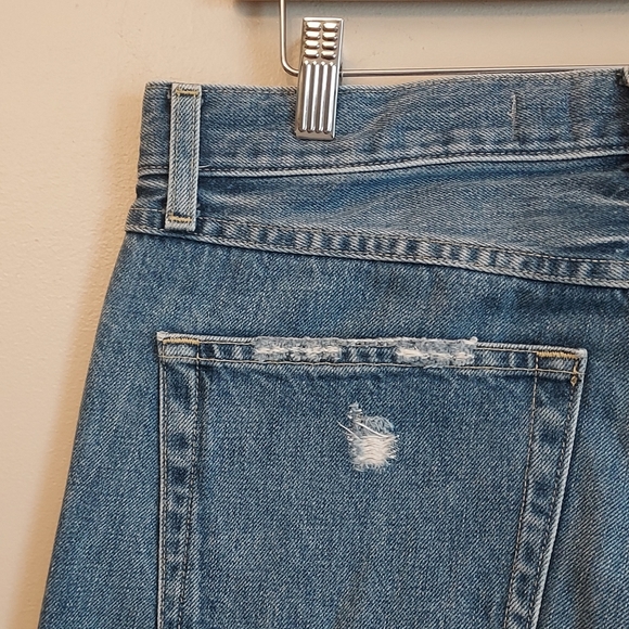 AMO Billie High Rise Cropped Denim Jean Jeans Size 27 - Picture 8 of 12